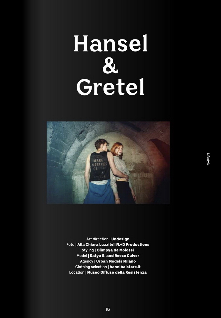 CoqCreative power by ProductionLink s.r.l. Overground-Magazine---Hansel-&-Graetel Overground-Magazine---Hansel-&-Graetel  Overground-Magazine---Hansel-&-Graetel